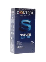 Control Nature Slim Fit 12 Unidades | Condones Ultrafinos