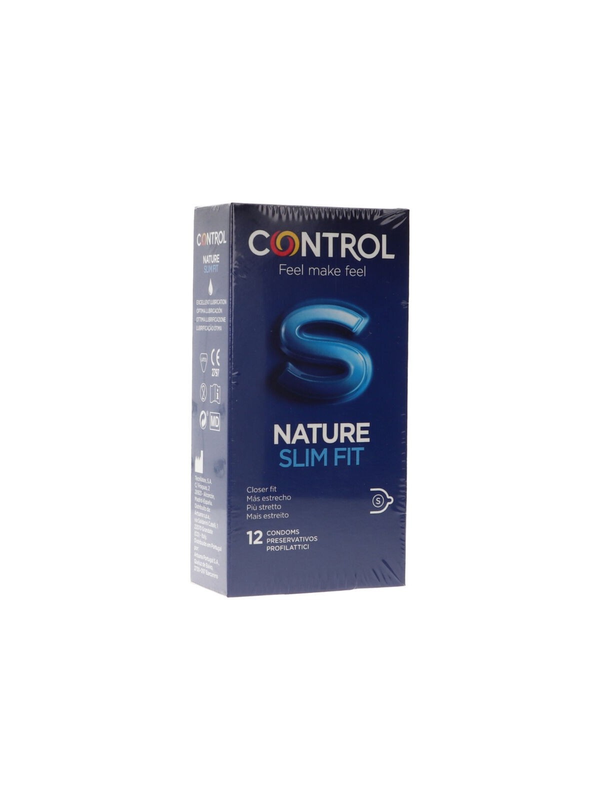 Control Nature Slim Fit 12 Unidades | Condones Ultrafinos