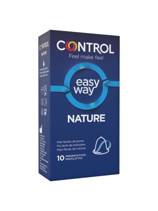 Control Nature Easy Way 10 Unidades | Caja de Condones