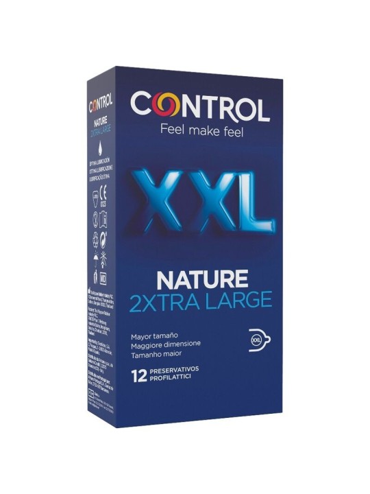 Control Nature 2Xtra Large Preservativos XXL | Condones XL