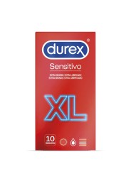 Durex Preservativos Sensitivo XL 10 Unidades | Condones XL