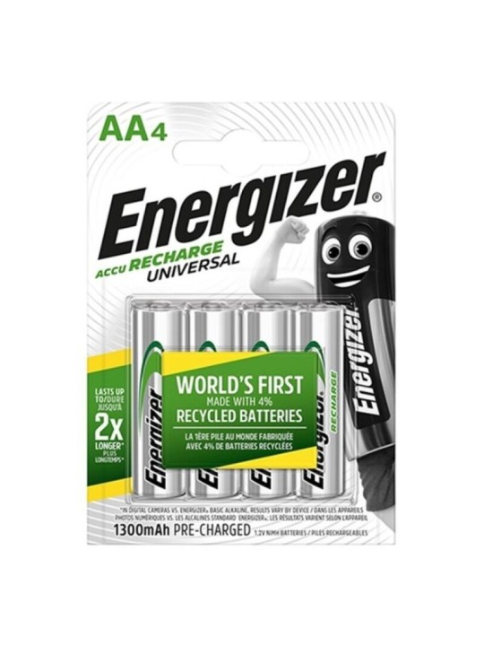 Energizer Universal Pila Recargable HR6 AA | Pilas Baterías