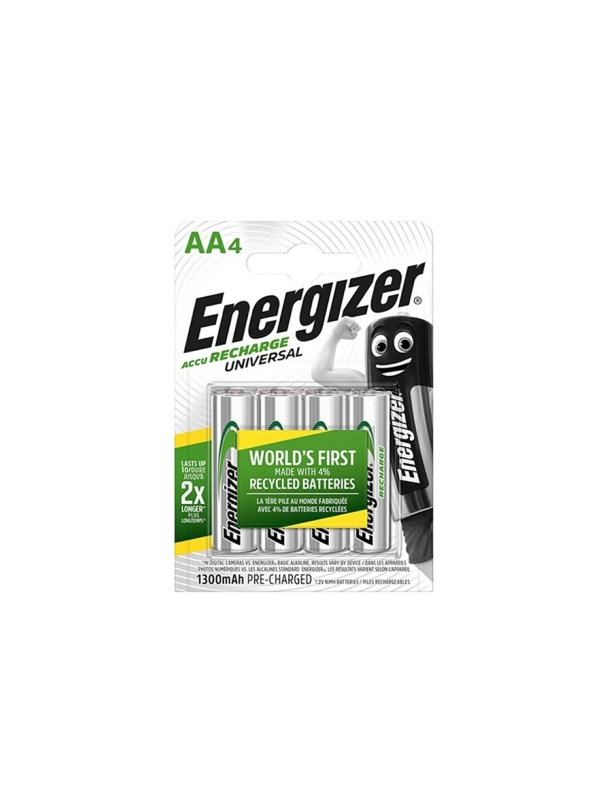 Energizer Universal Pila Recargable HR6 AA | Pilas Baterías