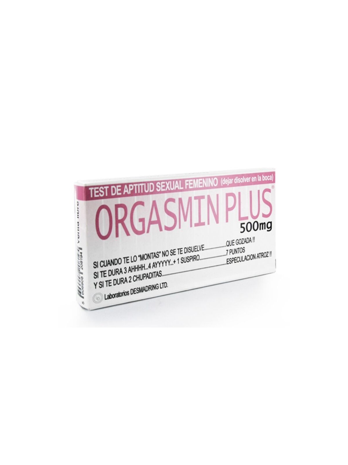 Orgasmin Plus Caja Caramelos | Chucherías Eróticas