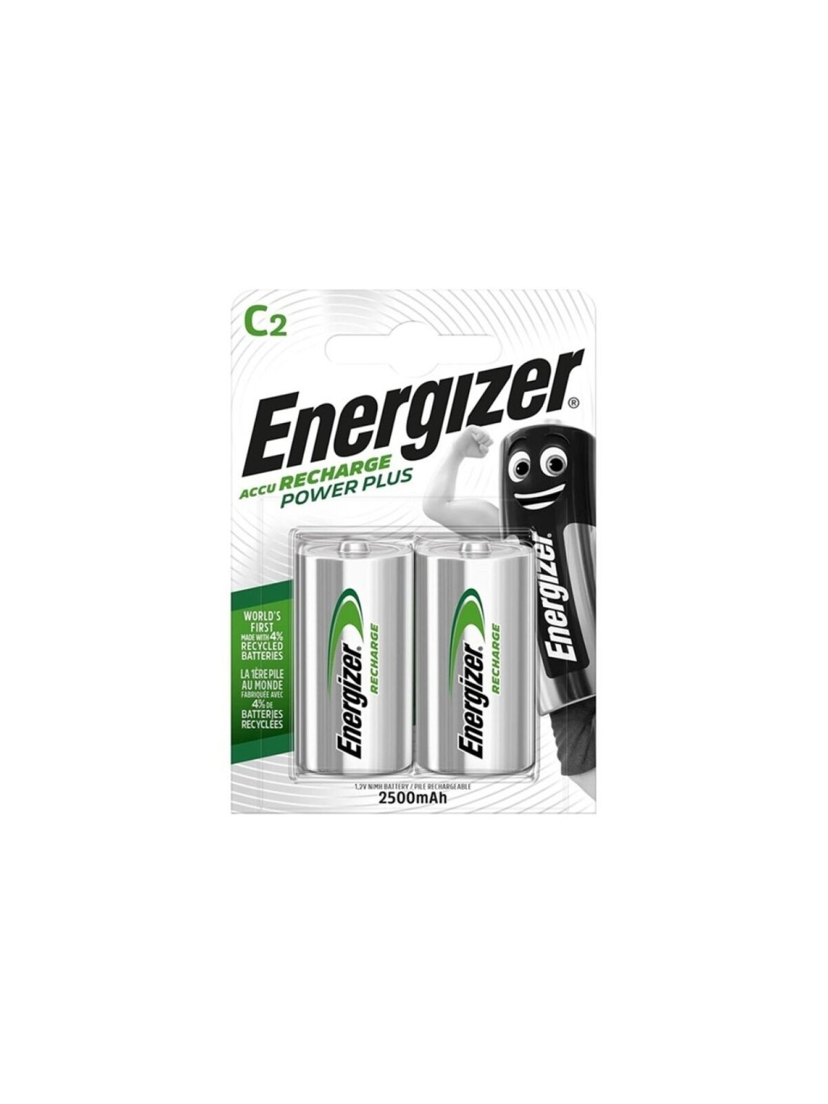 Energizer Power Plus Pila Recargable HR14 | Pilas Baterías