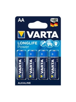 Varta Longlife Power Pila Alcalina AA LR6 | Pilas Baterías