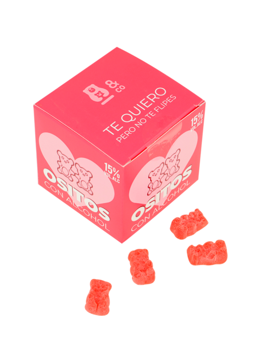 Ositos Gominola Alcohol Ginebra Fresas | Chucherías Eróticas