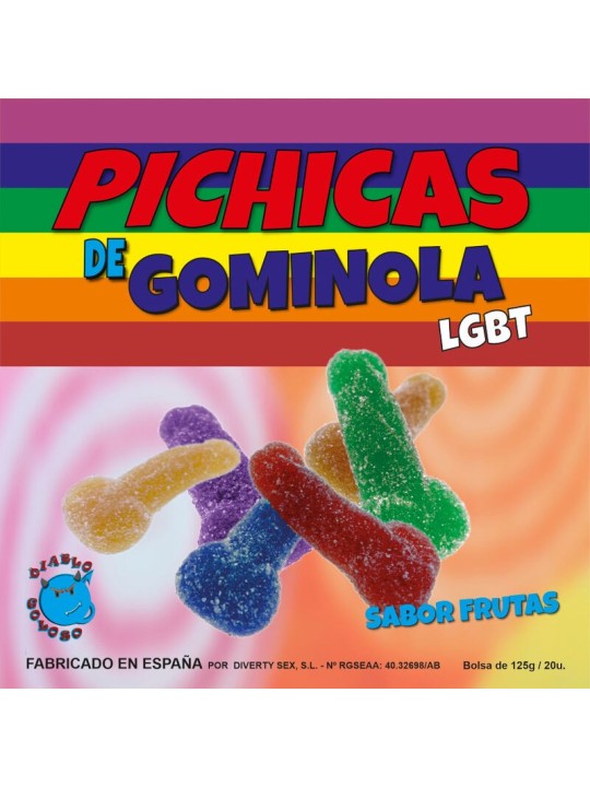 Pride Pichitas Gominola Frutas Azúcar | Chucherías Eróticas