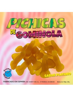 Diablo Pichitas Gominola Plátano | Chucherías Eróticas