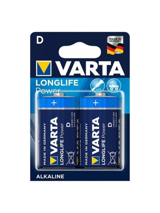 Varta Longlife Power Pila Alcalina D LR20 | Pilas Baterías