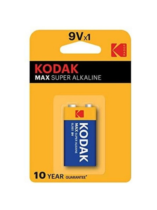 Kodak Max Pila Alcalina 9V LR61 Blíster*2 | Pilas Baterías