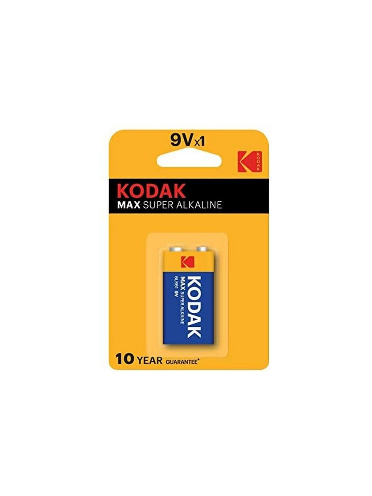 Kodak Max Pila Alcalina 9V LR61 Blíster*2 | Pilas Baterías