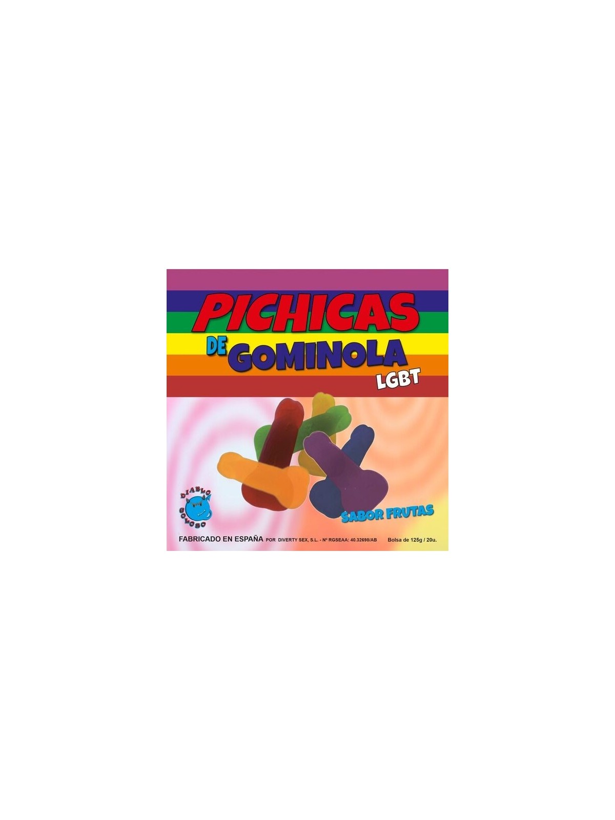 Pride Pichitas De Gominola Frutas LGBT | Chucherías Eróticas