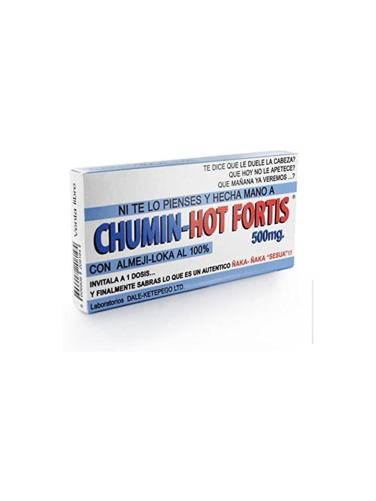 Caja De Caramelos Chumin-Hot Fortis | Chucherías Eróticas