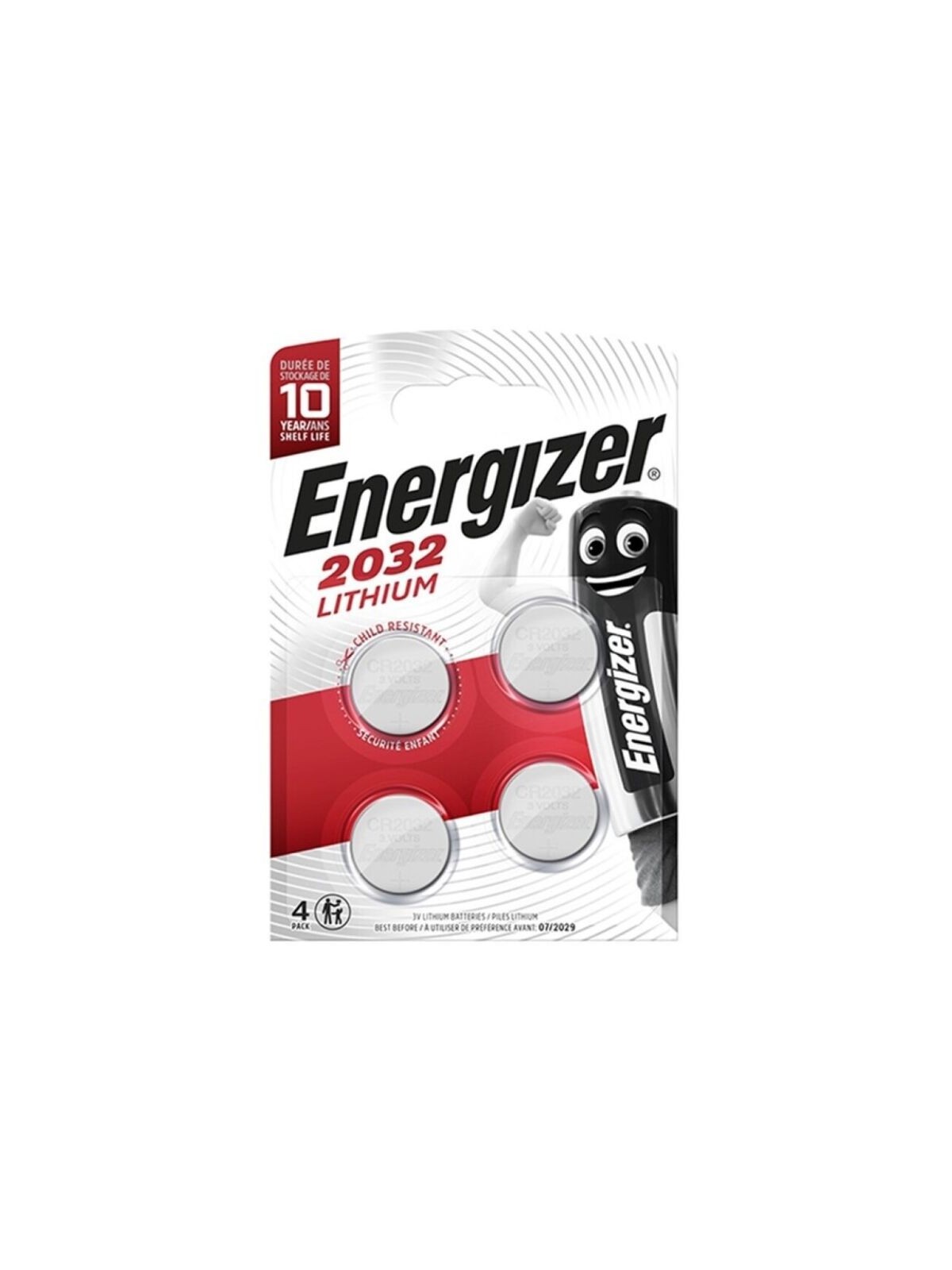 Energizer Pila Botón Litio CR2032 3V | Pilas Baterías