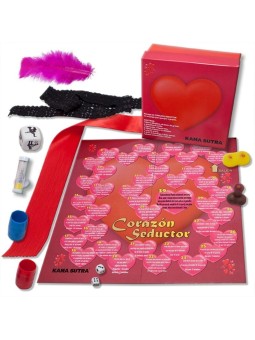 Diablo Picante Juego Corazón Seductor | Juego Mesa Erótico