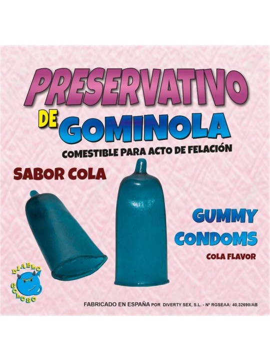 Diablo Picante Preservativo De Gominola | Cosmética Erótica