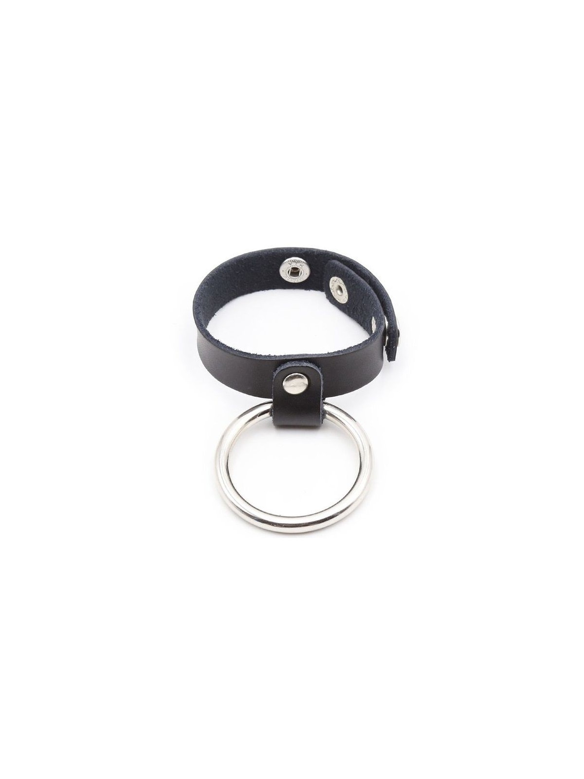 Ohmama Anillo Pene Con Anilla Metálica | Anillo de Castidad