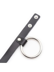 Ohmama Anillo Pene Con Anilla Metálica | Anillo de Castidad