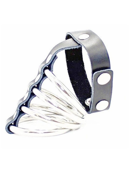 Ohmama Fetish Funda Pene Anillos Metal | Anillo de Castidad