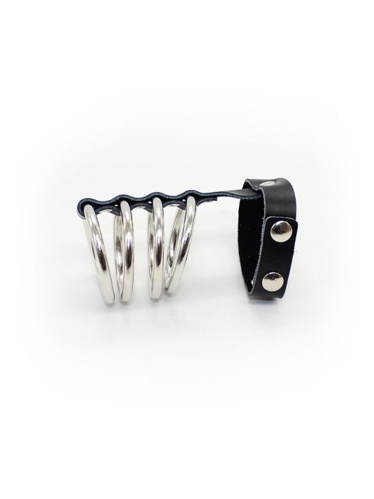 Ohmama Fetish Funda Pene Anillos Metal | Anillo de Castidad