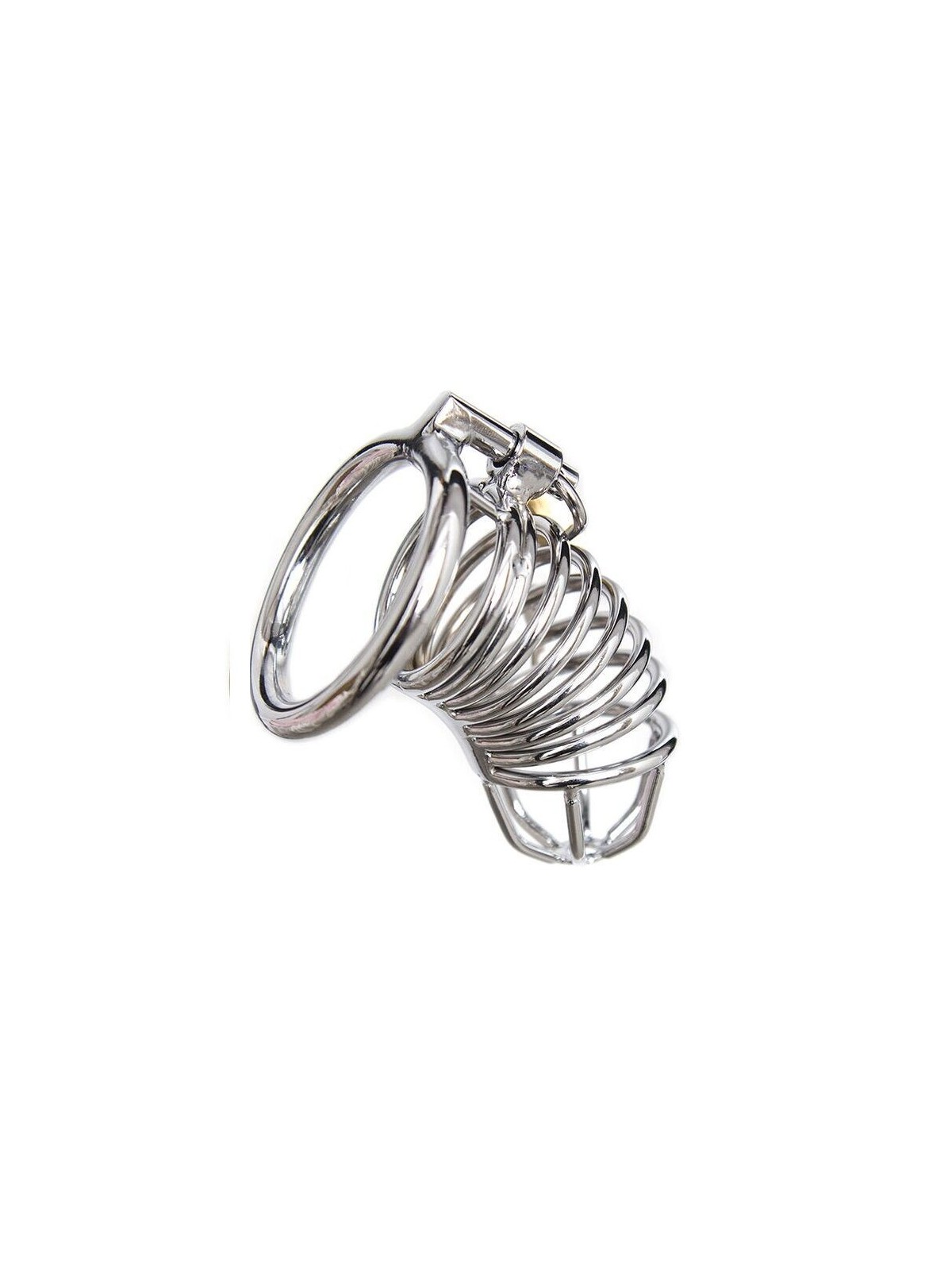 Ohmama Fetish Jaula Castidad Metal Talla S | Jaula para Pene