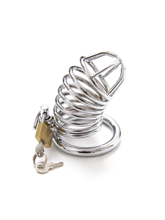 Ohmama Fetish Jaula Castidad Metal Talla S | Jaula para Pene