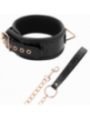 Begme Black Edition Collar Cuero Vegano Forro | Collar BDSM