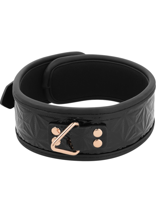 Begme Black Edition Collar Cuero Vegano Forro | Collar BDSM