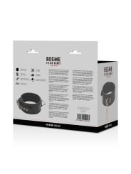 Begme Black Edition Collar Cuero Vegano Forro | Collar BDSM