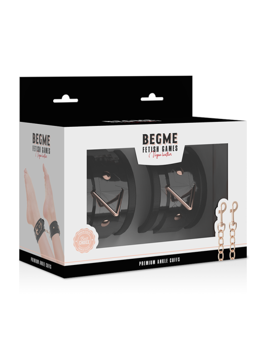 Begme Black Edition Esposas Tobillos | Esposas Sexuales