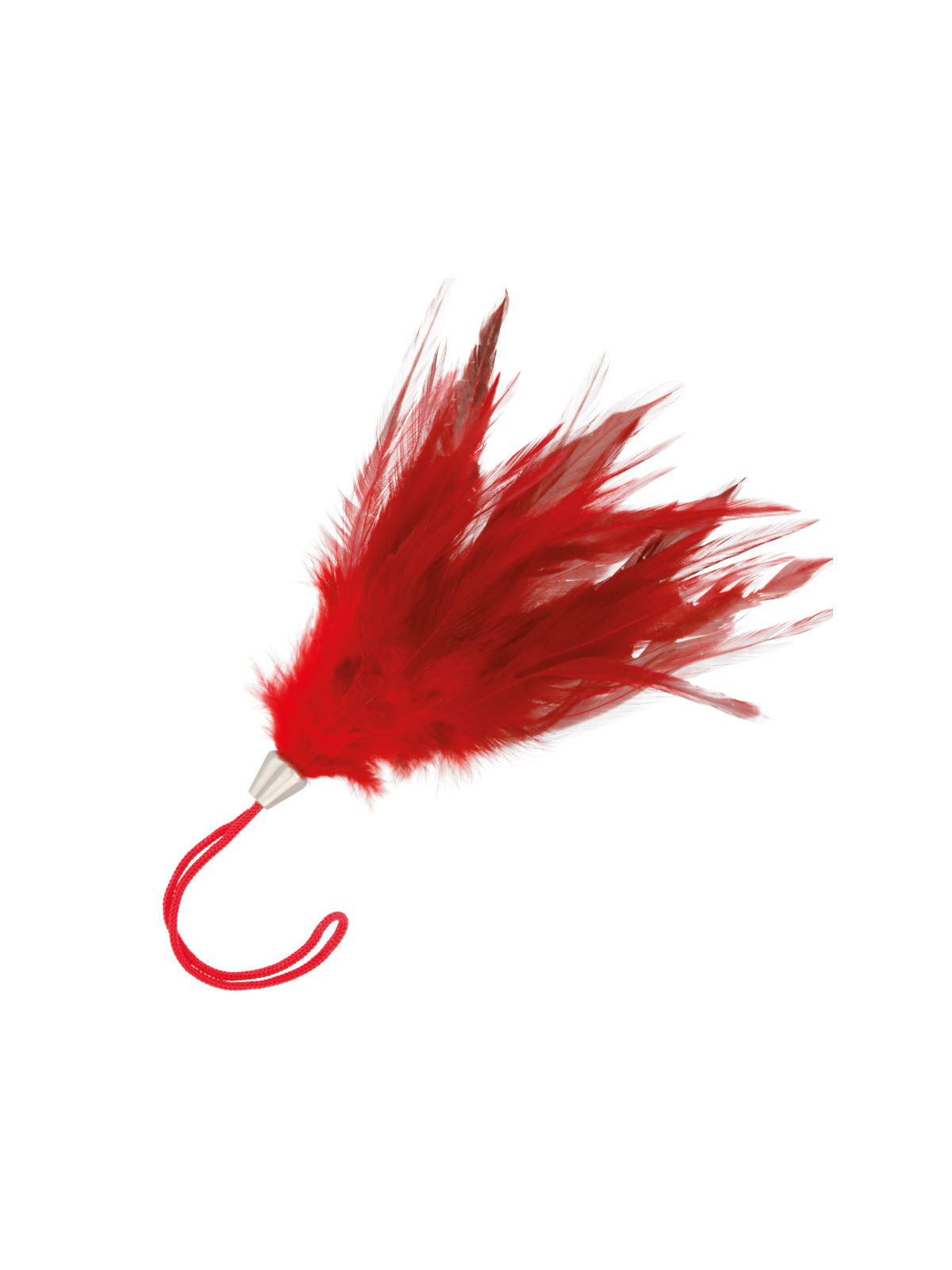 Ohmama Fetish Pluma Estimuladora Roja 13 | Plumas Eróticas