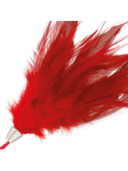 Ohmama Fetish Pluma Estimuladora Roja 13 | Plumas Eróticas