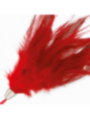 Ohmama Fetish Pluma Estimuladora Roja 13 | Plumas Eróticas