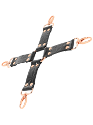 Begme Black Edition Hog Tie Cuero Vegano | Ataduras BDSM