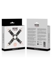 Begme Black Edition Hog Tie Cuero Vegano | Ataduras BDSM