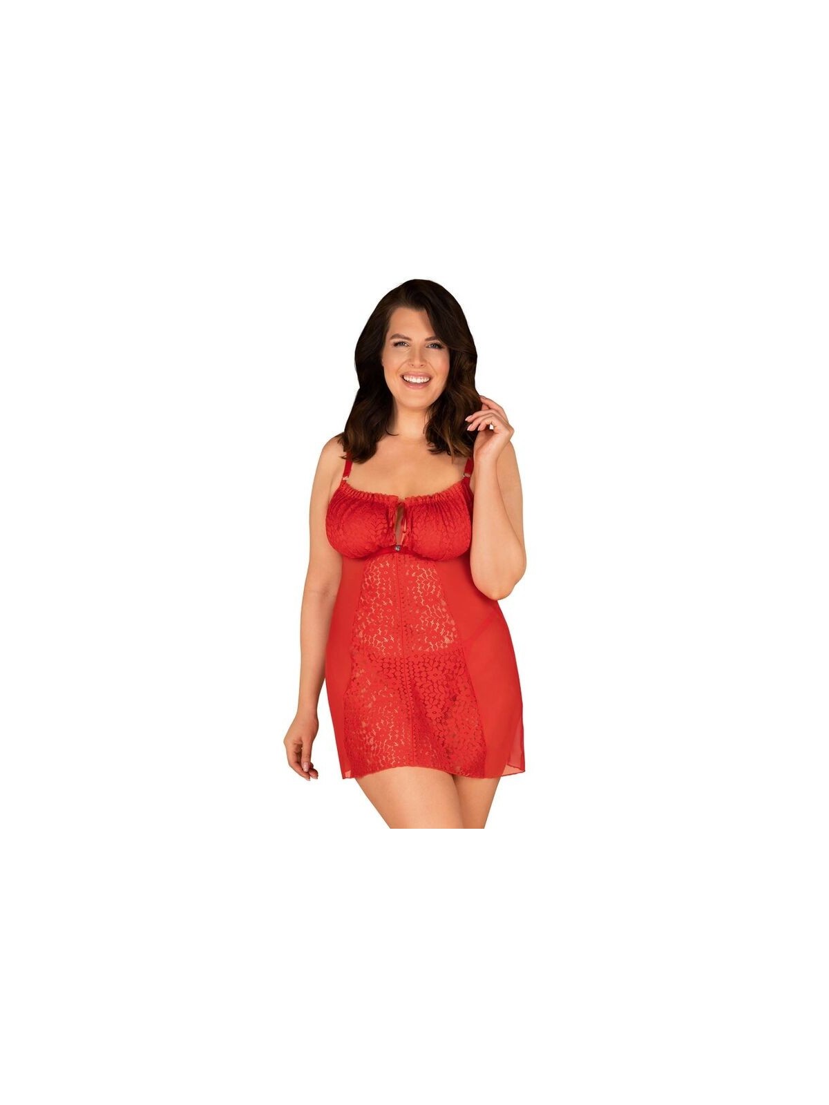 Obsessive Blossmina Chemise & Tanga | Camisón Sexy