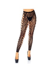 Leg Avenue Footless Crothless Tights One Size | Medias Sexys