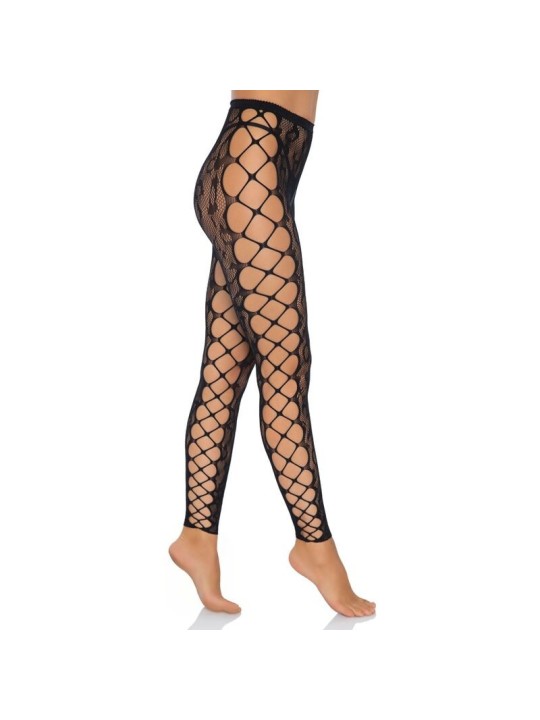 Leg Avenue Footless Crothless Tights One Size | Medias Sexys