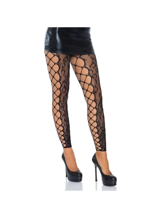 Leg Avenue Footless Crothless Tights One Size | Medias Sexys