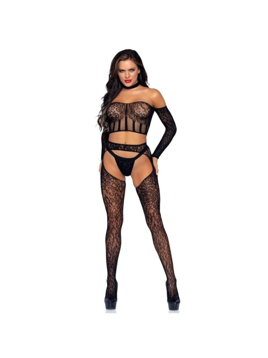 Leg Avenue Set Tres Piezas Talla Única | Conjunto Lencería