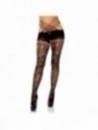 Leg Avenue Wrap Around Crothless Tights One | Medias Sexys