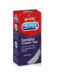 Durex Sensitivo Contacto Total | Condones Ultrafinos | Finos