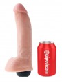 King Cock Pene Realístico Eyaculador 22.8 cm | Pene Realista