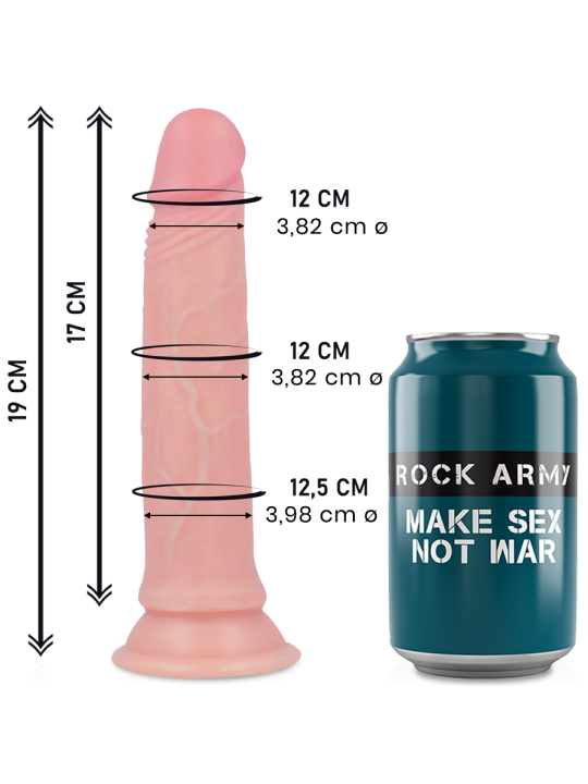 Rockarmy Liquid Silicone Dildo Premium Avenger | Realista