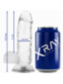 Xray Clear Dildo Realista Transparente 15.5 x 3.5 cm | Pene