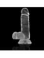 Xray Clear Dildo Realista Transparente 15.5 x 3.5 cm | Pene