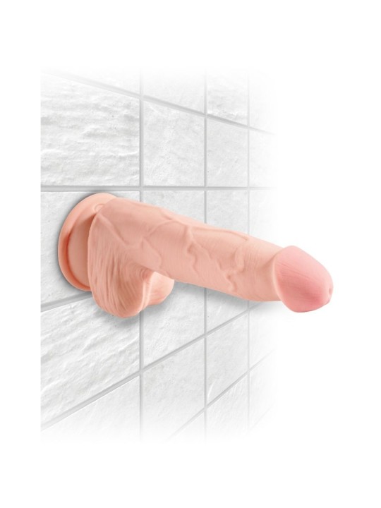 King Cock Dildo Triple Densidad Testículos 22.9 cm | Pene