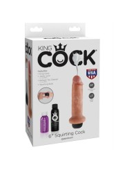 King Cock Pene Realístico Eyaculador 15.2 cm | Pene Realista