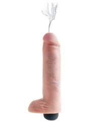 King Cock Pene Realístico Eyaculador 25.4 cm | Pene Realista